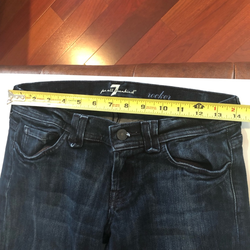7 For All Mankind Rocker Jeans - Picture 7 of 10